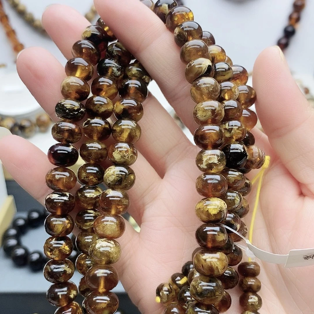 琥珀颈饰未镶嵌琥珀9