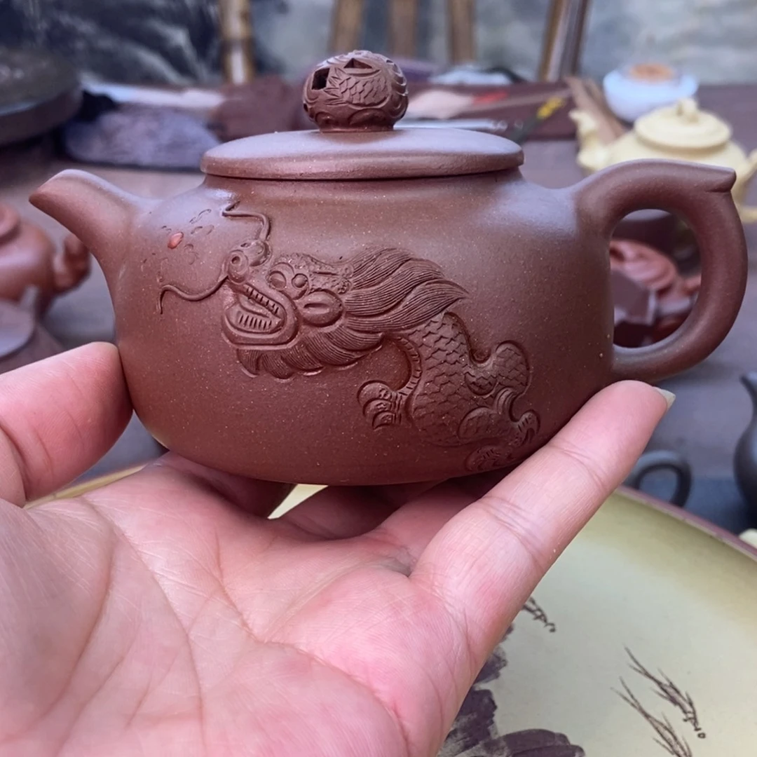 蔡***柯茶壶紫砂容量宜兴紫砂壶