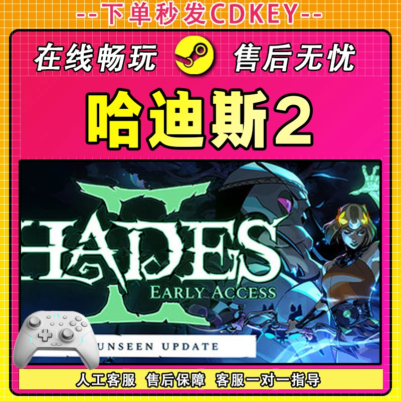 【热销】哈迪斯2 STEAM 游戏手柄 PC 电脑 激活入库畅玩