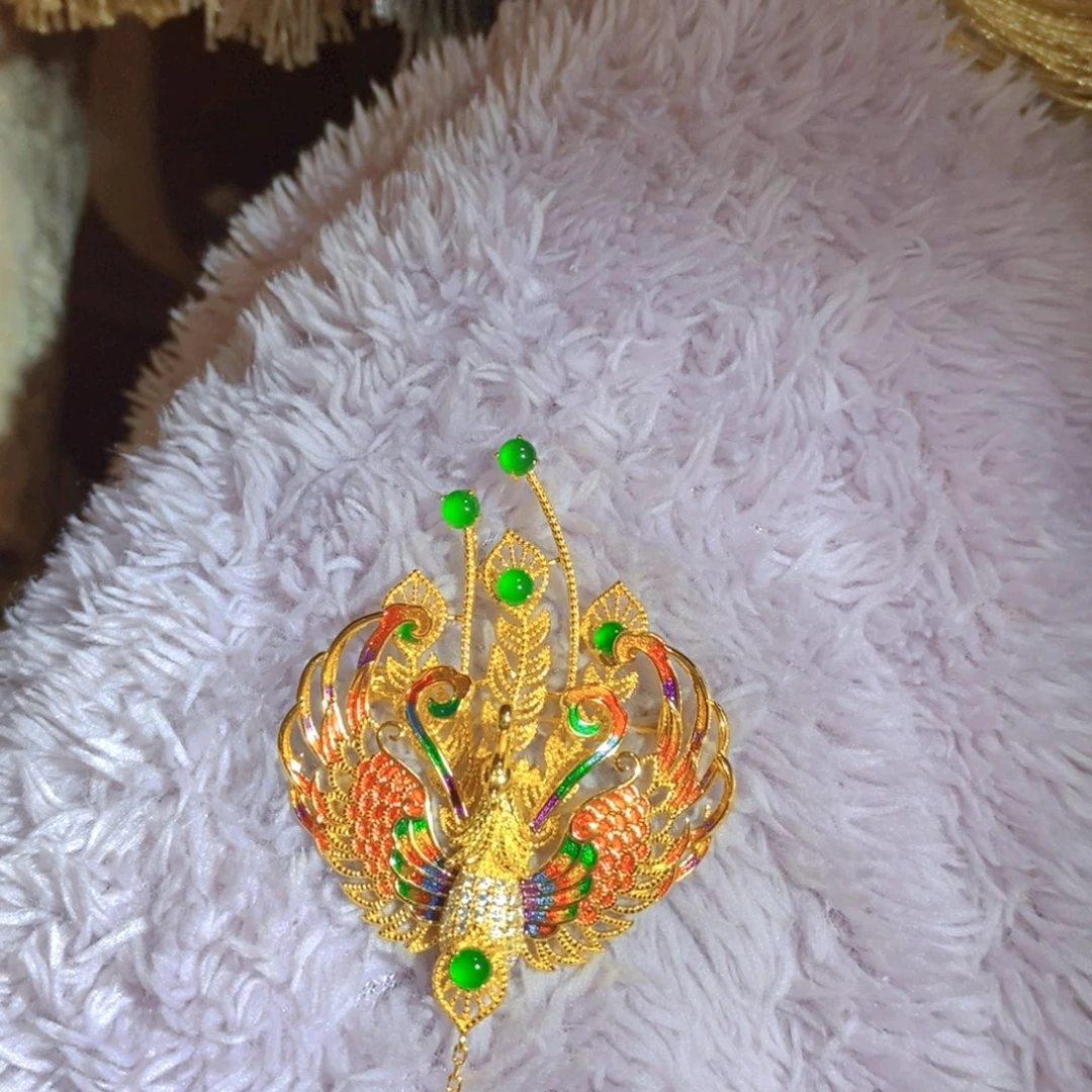 翡翠颈饰银S925镶嵌天然翡翠