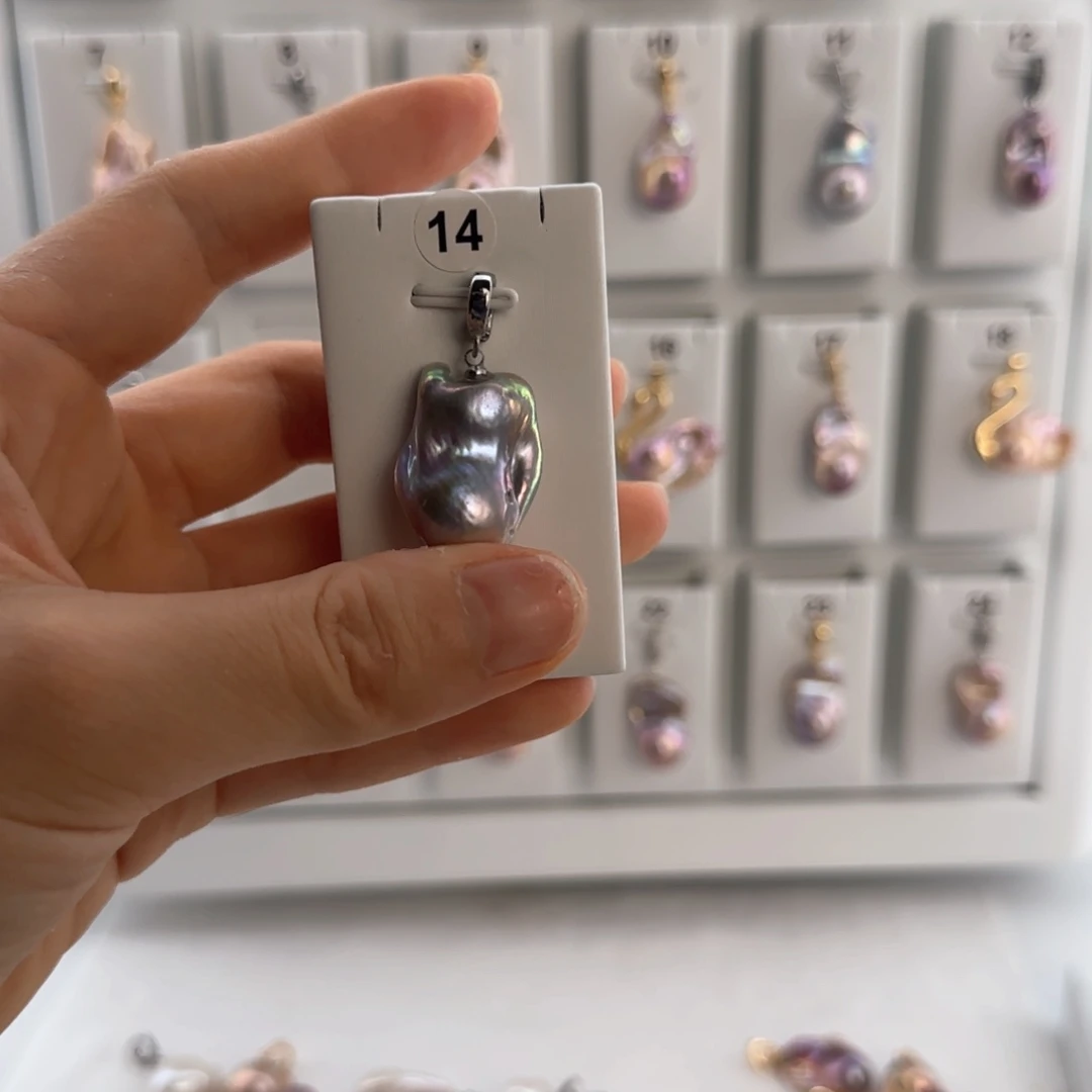 淡水珍珠合金颈饰