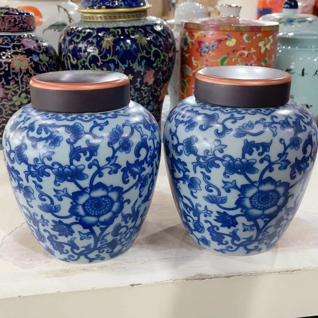 【闪购商品】罐陶瓷茶叶罐密封罐