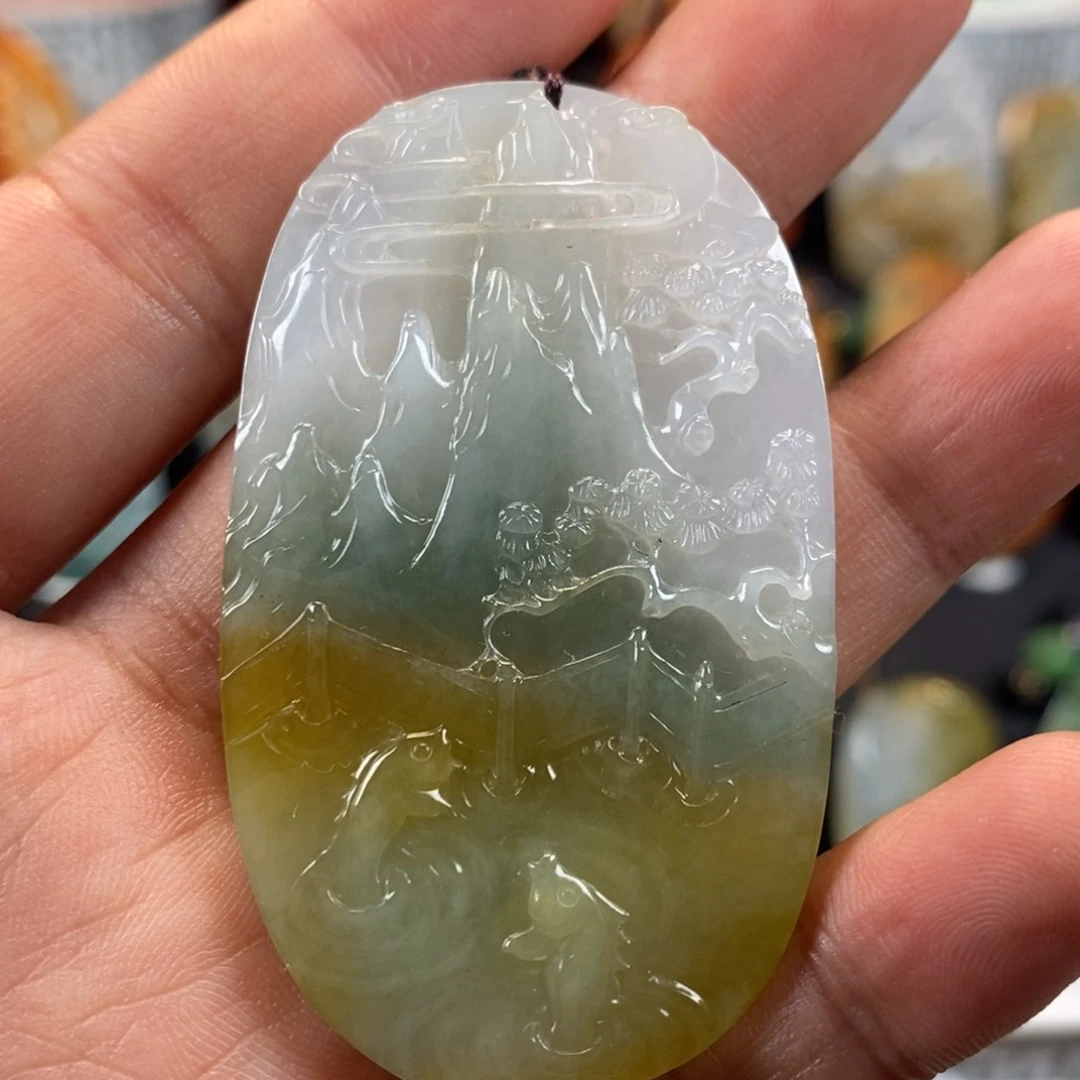 定制翡翠未镶嵌一****?