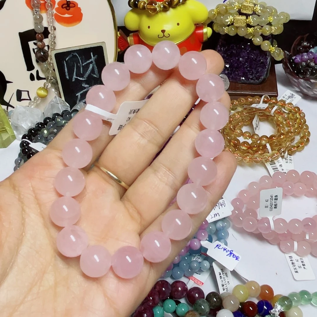 水晶手链未镶嵌粉水