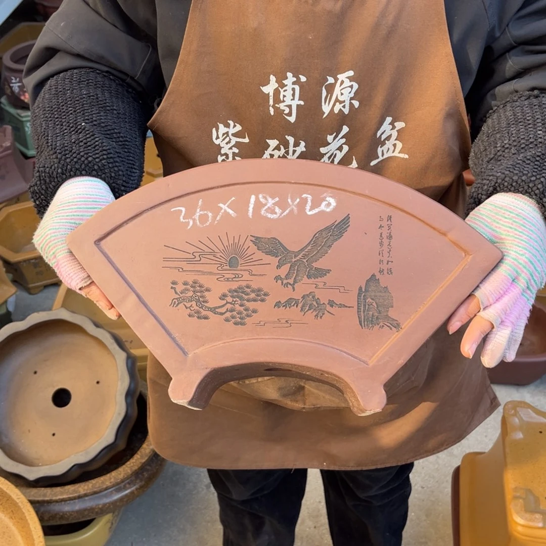 花盆紫砂盆景艺术