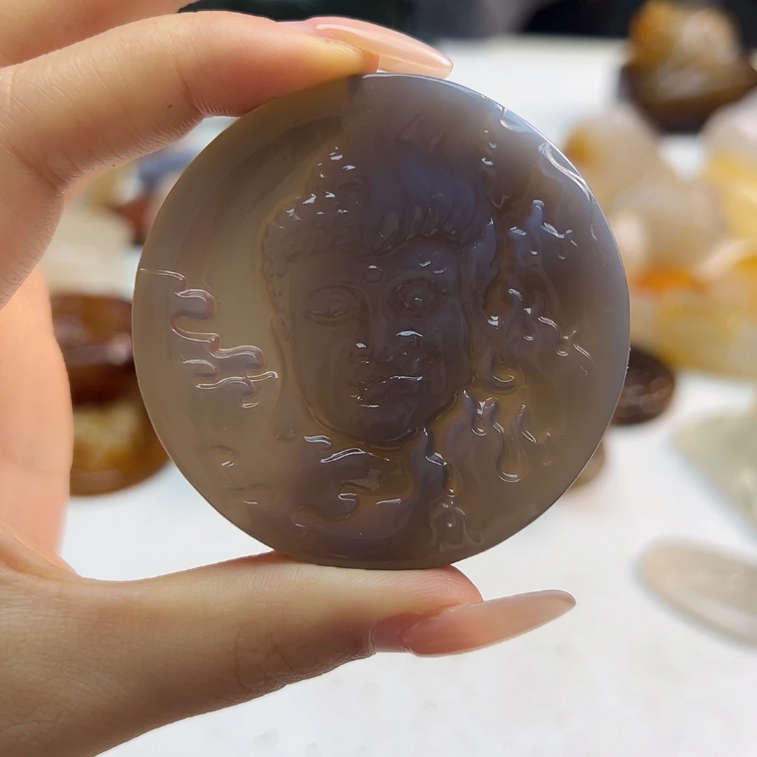 玛瑙/玉髓合金颈饰