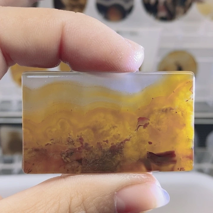 玛瑙/玉髓未镶嵌颈饰