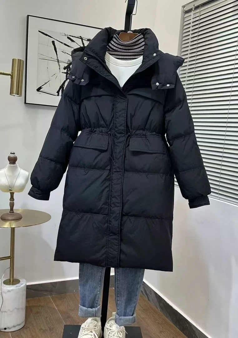 中长款羽绒服 A 黑色 2025-18