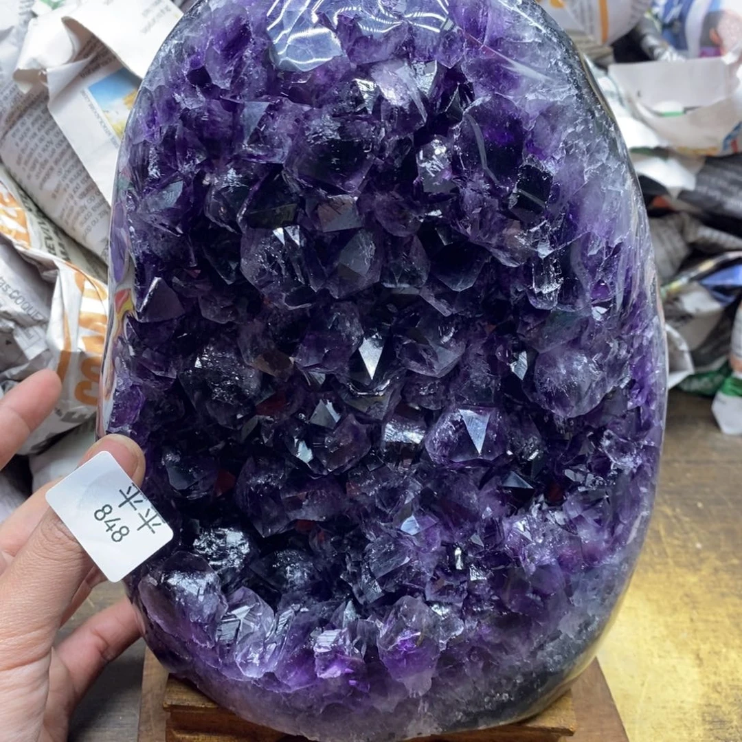 紫晶乌拉圭未镶嵌