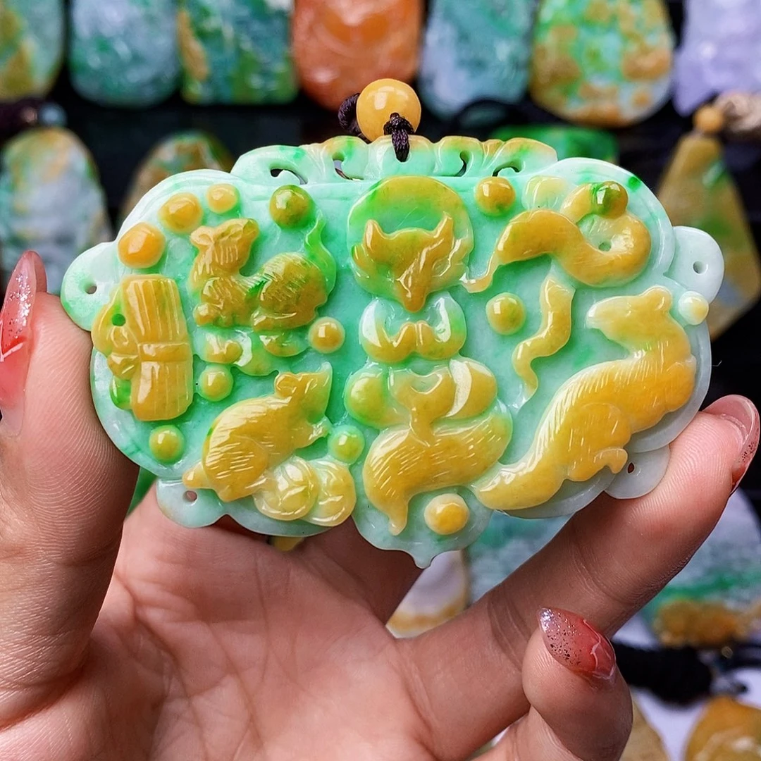 定制翡翠未镶嵌翡翠Ａ货一物一证福利款