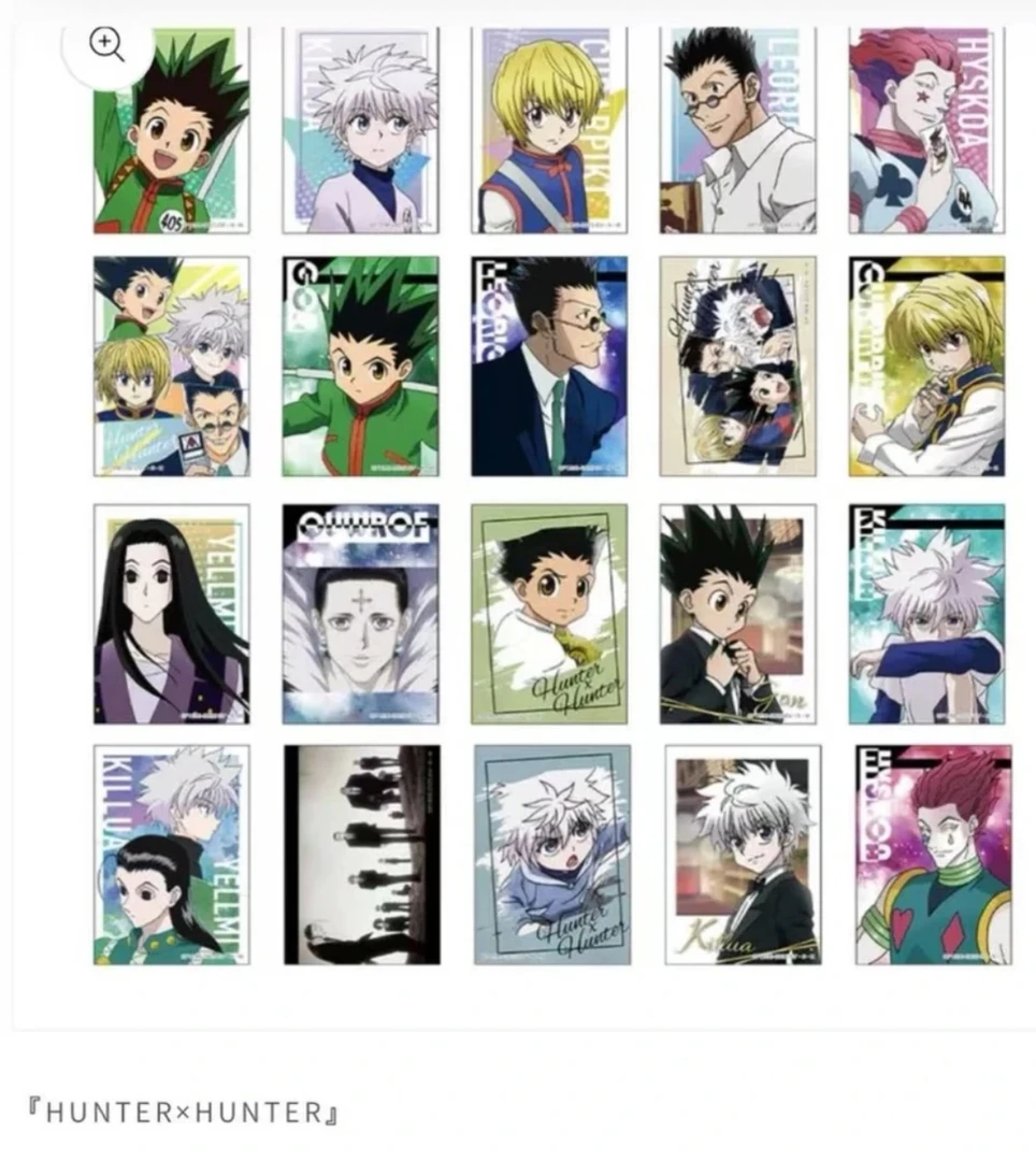 【芸吃谷】全职猎人 新场贩烫金拍立得 动漫周边盲盒代拆