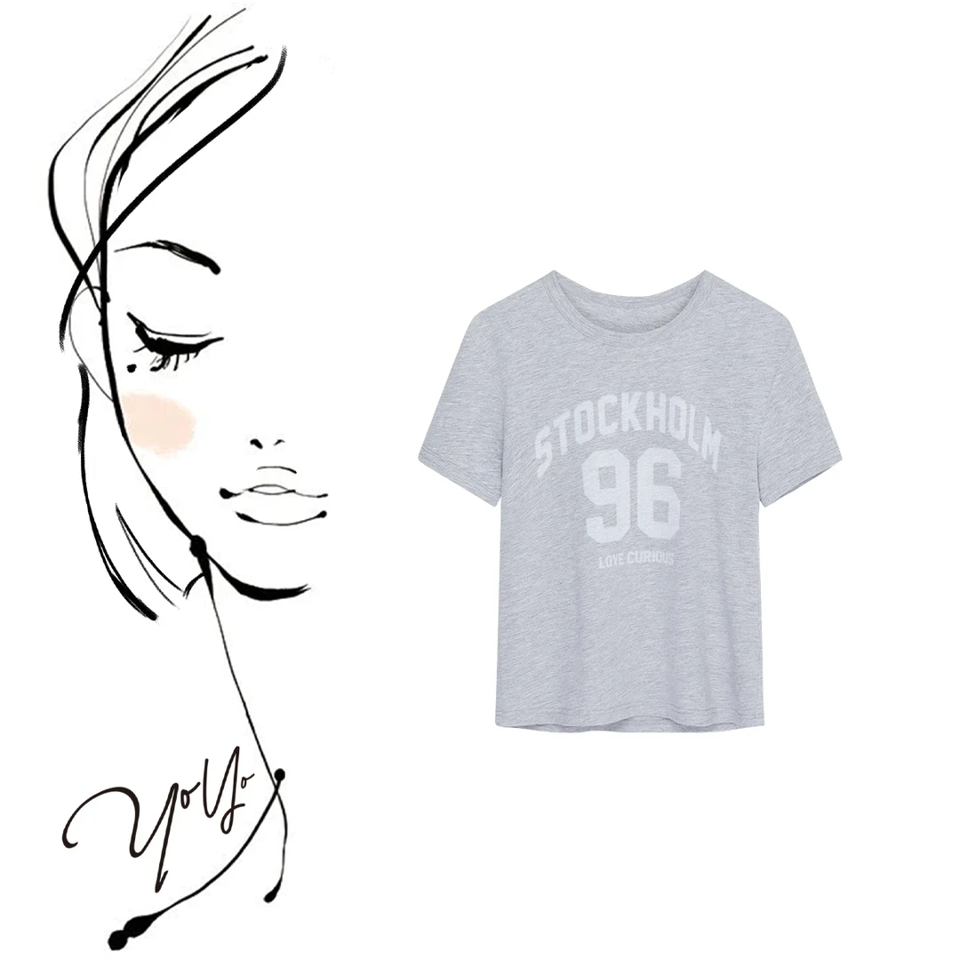 2025年秋季新款 FORNN 硬核街头玩家 做旧字母印花双版本宽松T恤