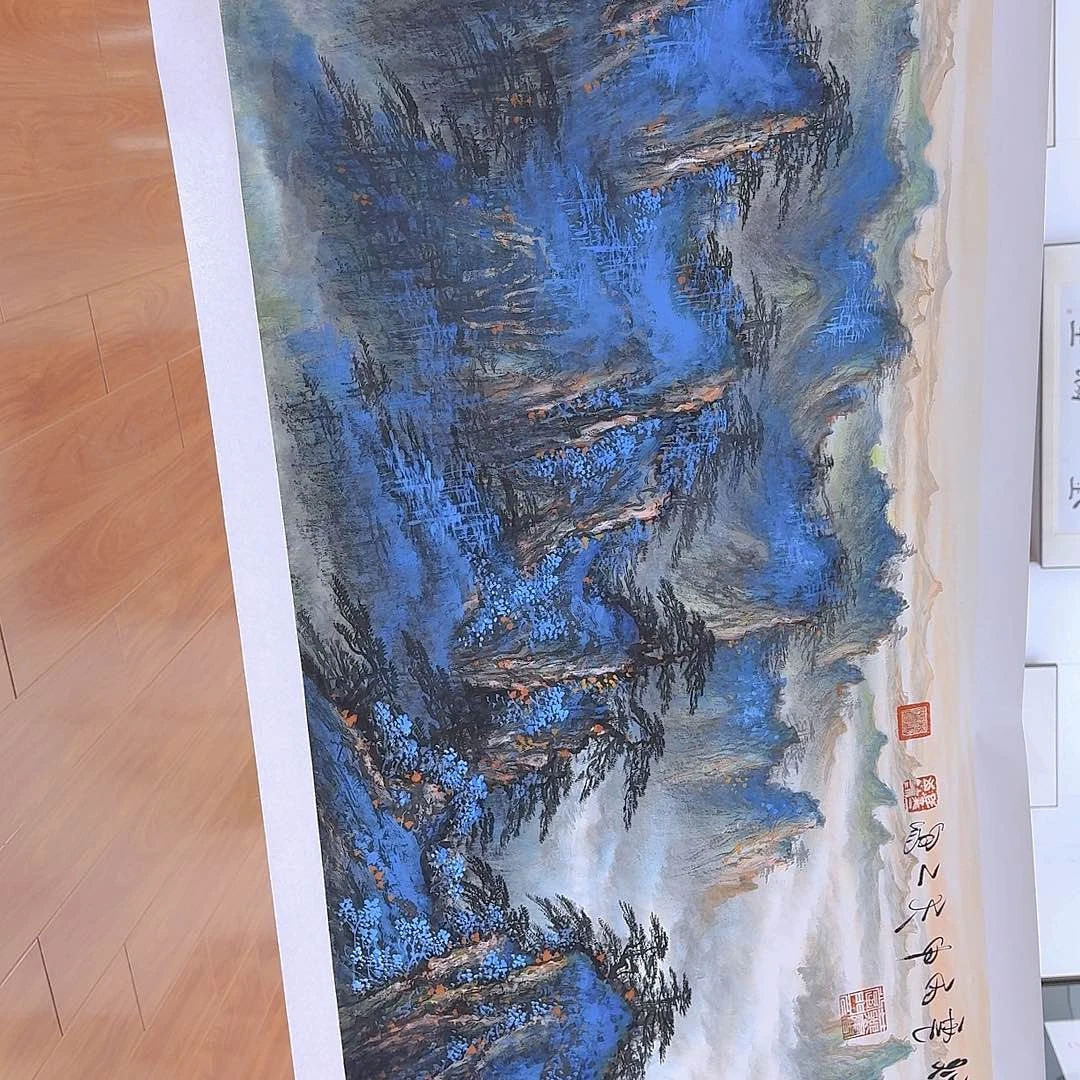 国画我也想要这样啊哈喽小猫咪你