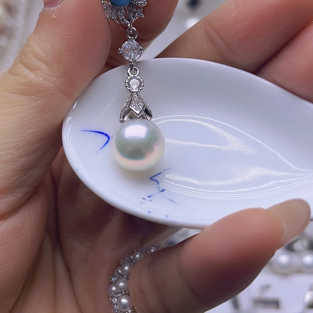 淡水珍珠未镶嵌吊坠或者耳钉