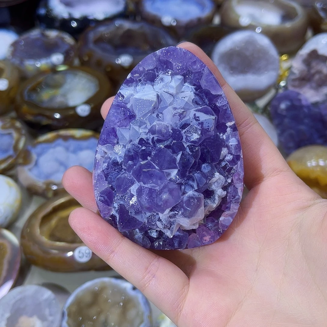 珠宝半成品水晶未镶嵌