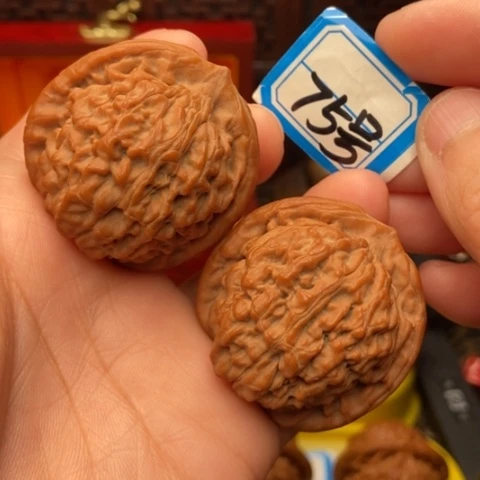 文玩核桃吊坠超*草莲花41