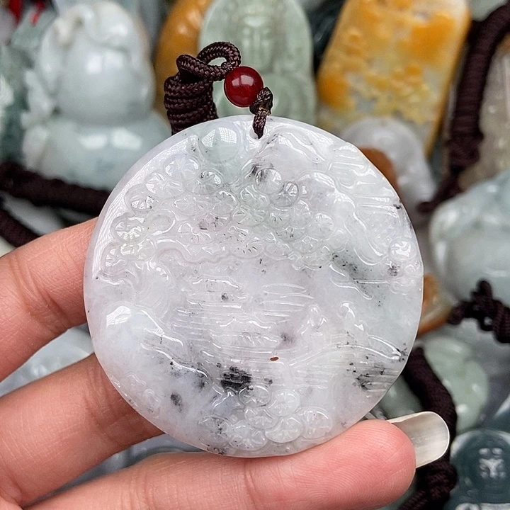 颈饰未镶嵌翡翠翡翠