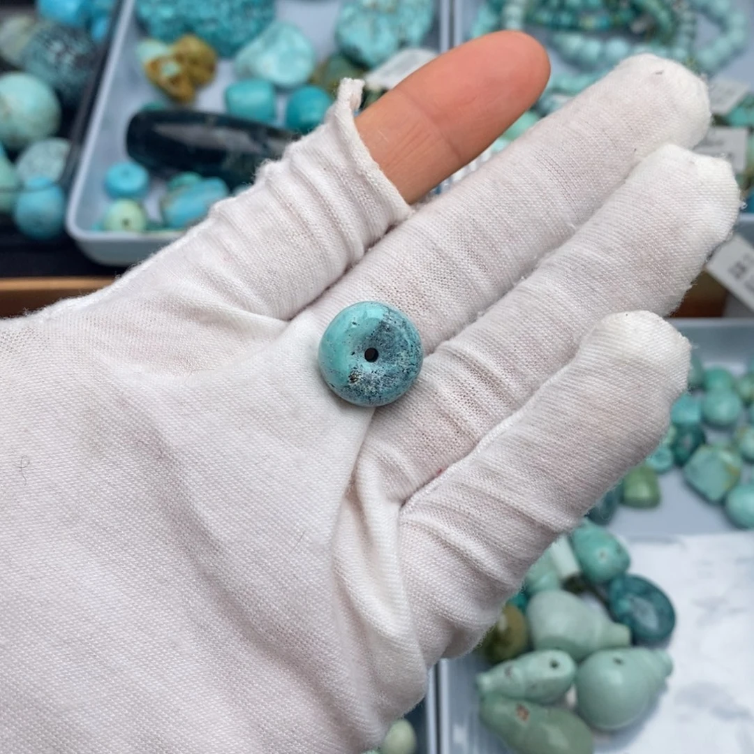 未镶嵌绿松石卡14.6面包圈