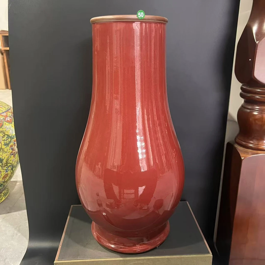 【师老师专属1114-350】YPD-350-祭红瓶-52*24cm