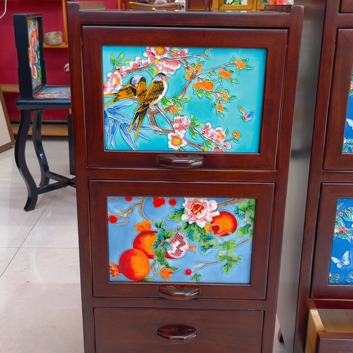 盖子款瓷板画艺术作品
