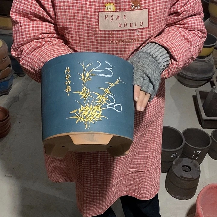 紫砂花盆紫砂花盆