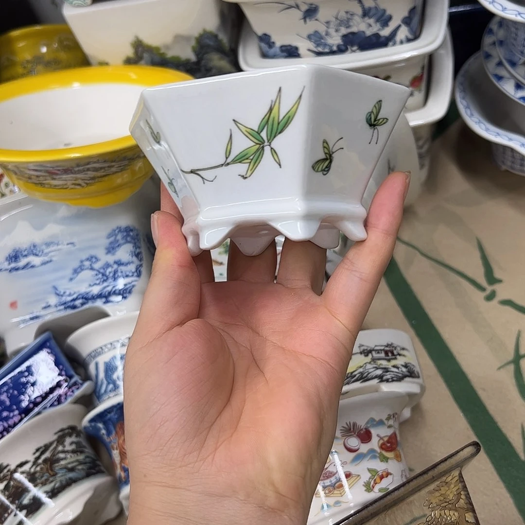 紫砂花盆812号瑕疵11/5cn