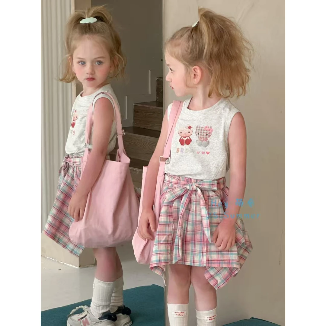 AC477~萌希·25夏~韩版kt猫T恤上衣M8231