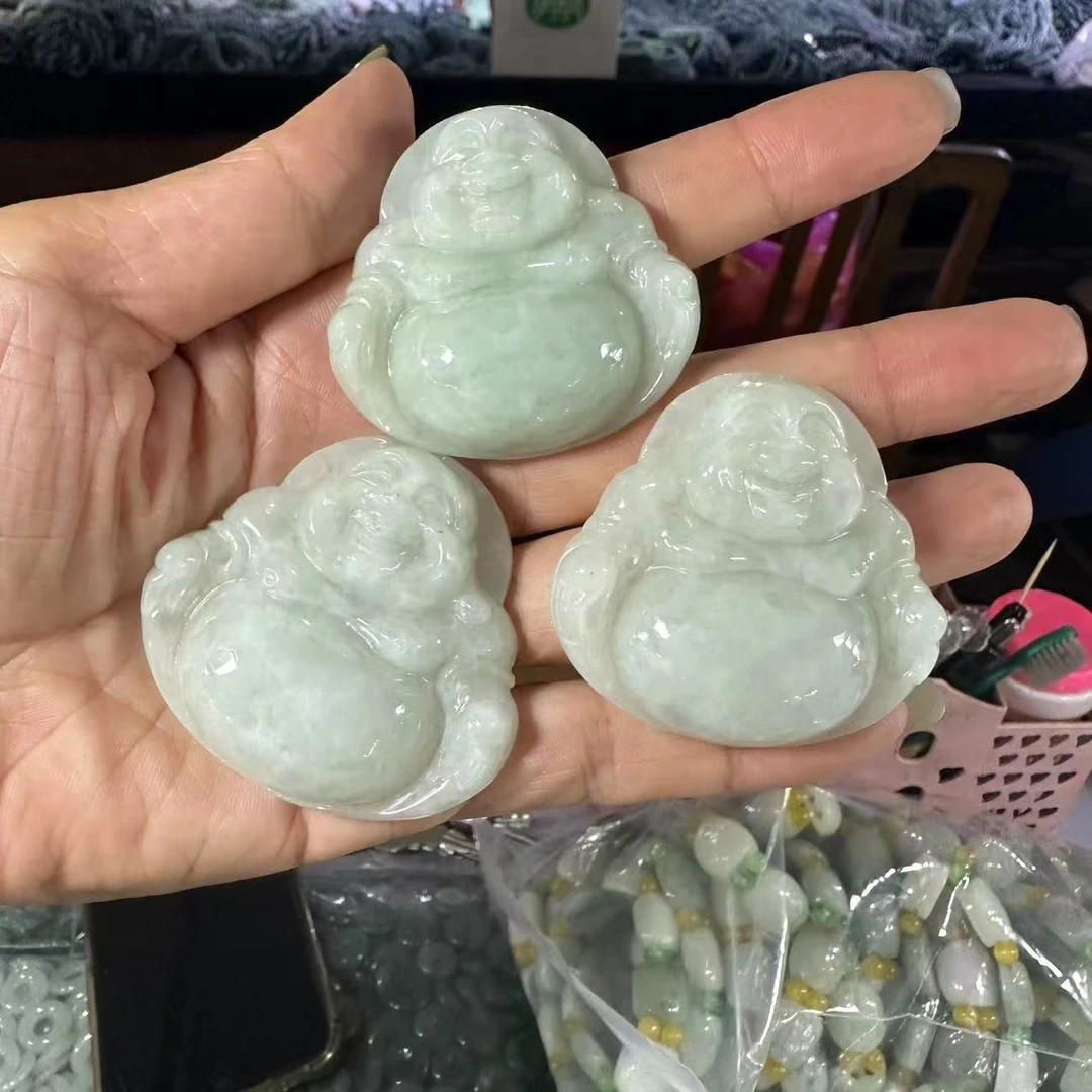 天然A货翡翠佛公吊坠-c304-多样性发一