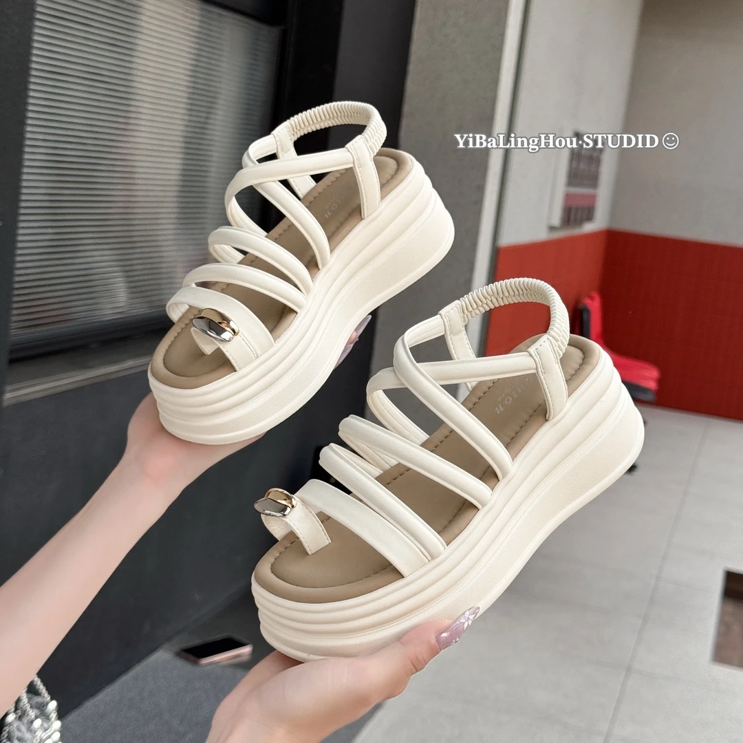 YBLH「厚底·套趾·凉鞋」858-3