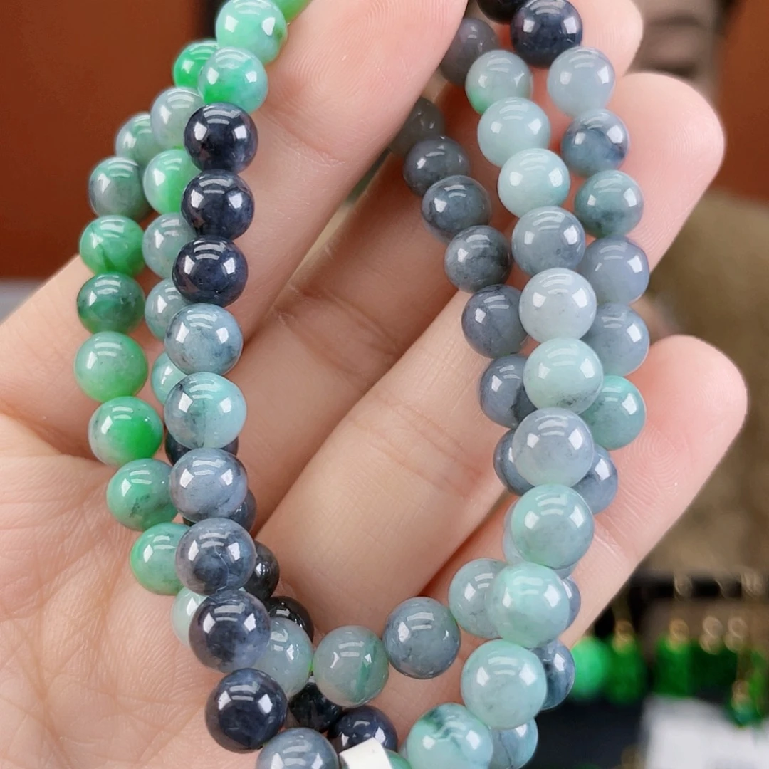 翡翠未镶嵌耳饰饰品