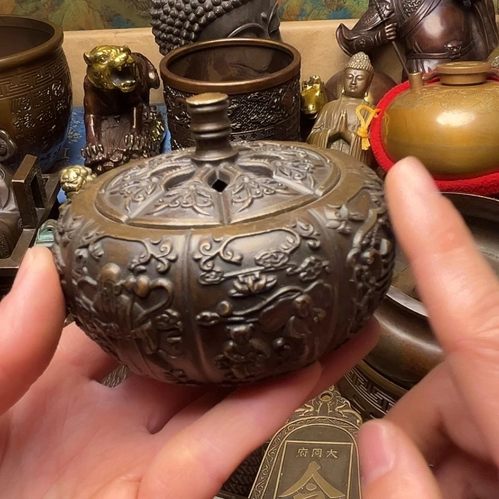 精美铜器批发档口