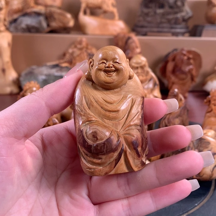 柏木（崖柏）根雕摆件