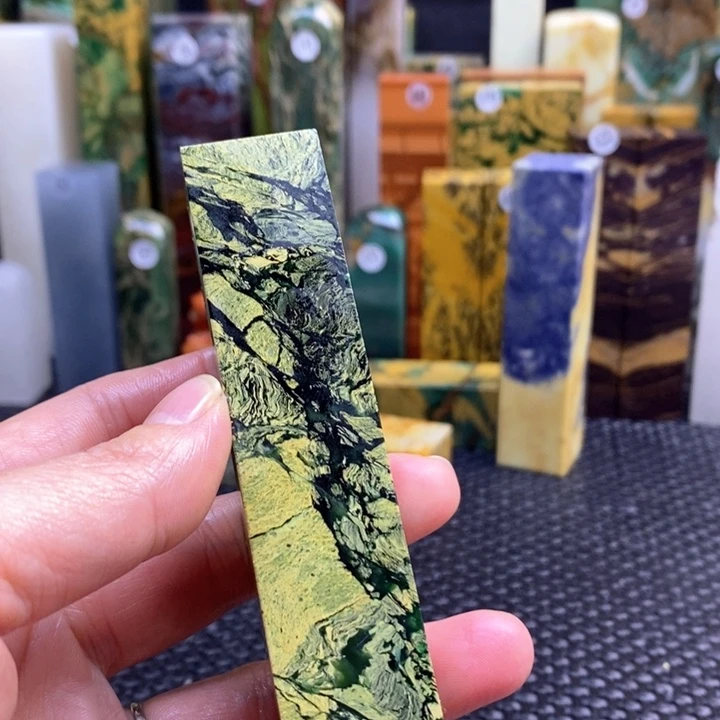 江西石张*太青田石印章石