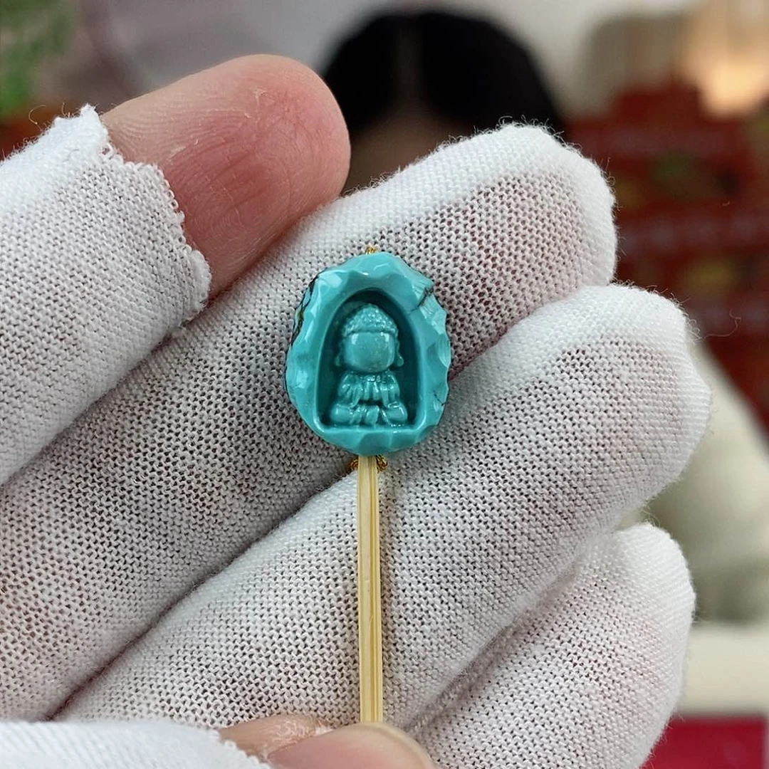 绿松石珠宝奇石未镶嵌