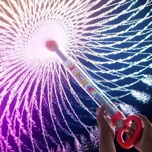 【超大号加厚烟花水枪】儿童沙滩玩具喷水抽拉式小孩拍照神器滋水枪
