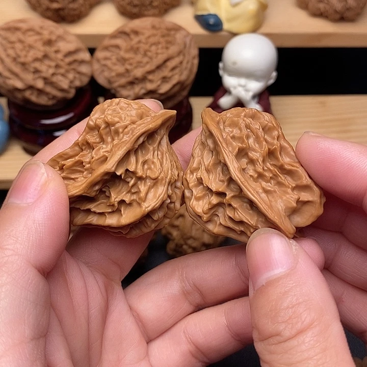 把件核桃异形小鸟