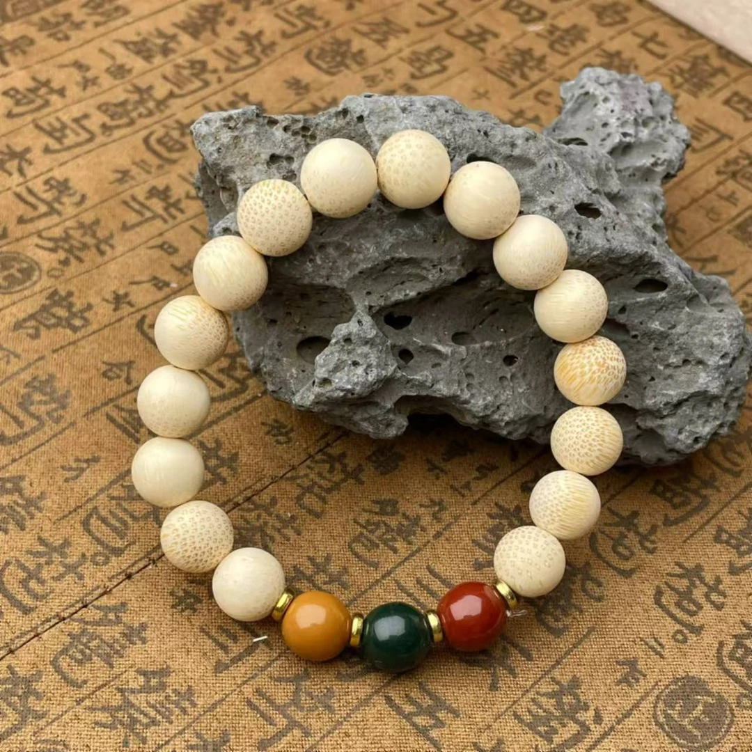竹韵三色禅意手串