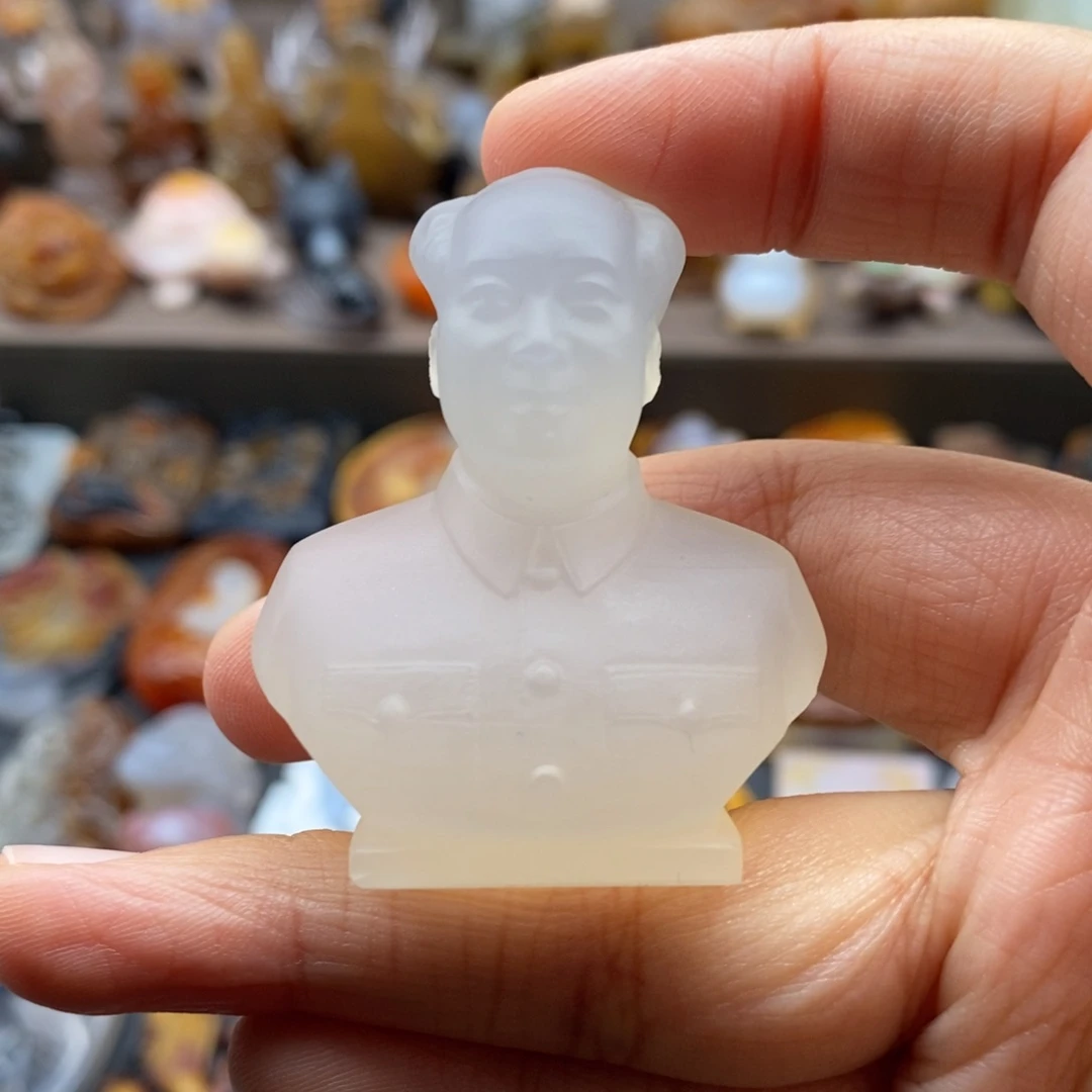 未镶嵌吊坠(不含链)玛瑙/玉髓一**?