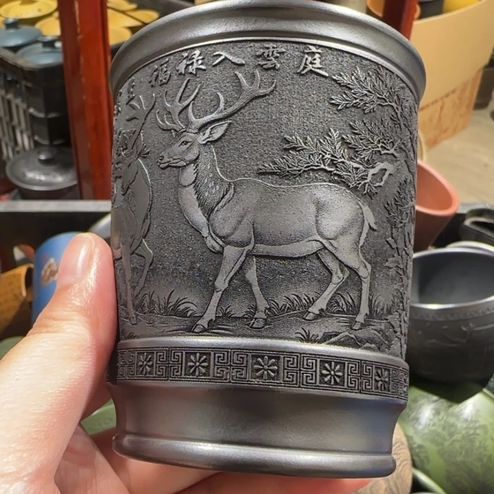 茶杯紫砂全手工紫砂