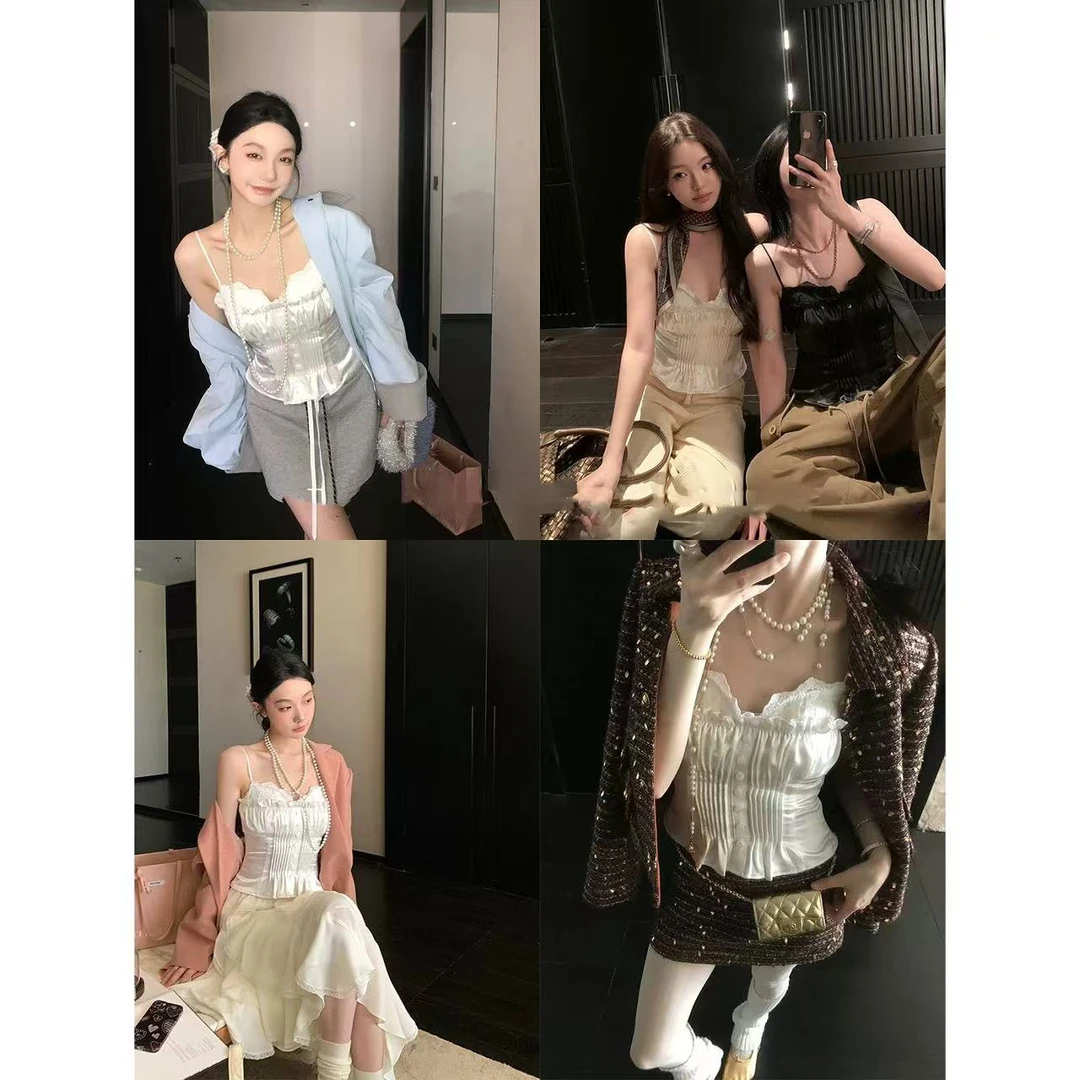 徐秋阳   淡颜小白花  春季新款百搭时尚休闲显瘦上衣12590
