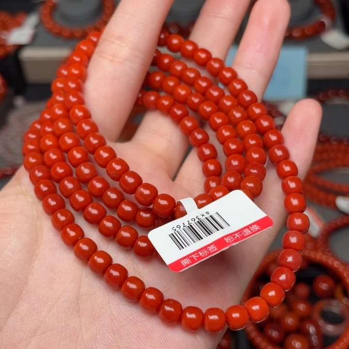 未镶嵌手链南红玛瑙