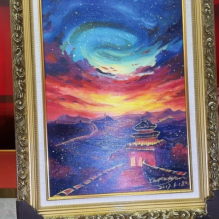 国画曹雪岩老师书画作品