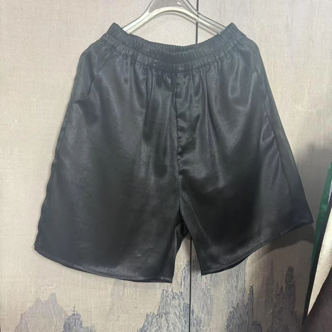 100桑蚕丝！油皮、黑龟短裤