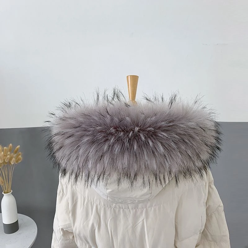 狐狸毛貉子毛领子棉衣羽绒服派克服大衣通用男女秋冬时尚帽条