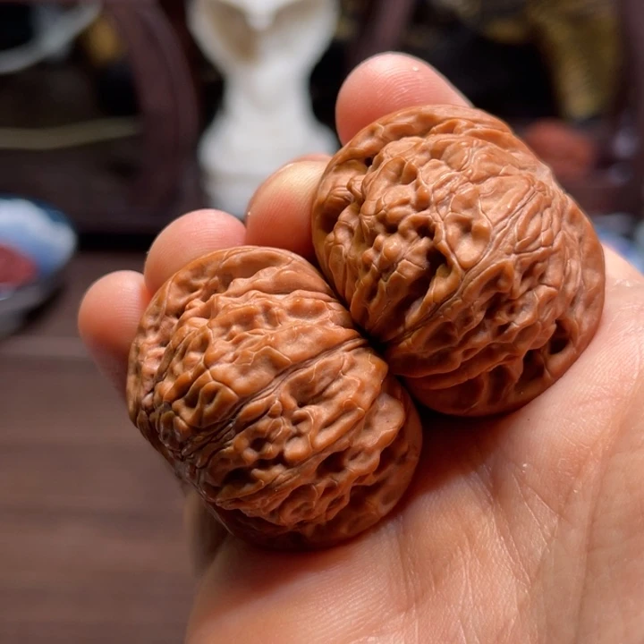 文玩核桃吊坠磨盘