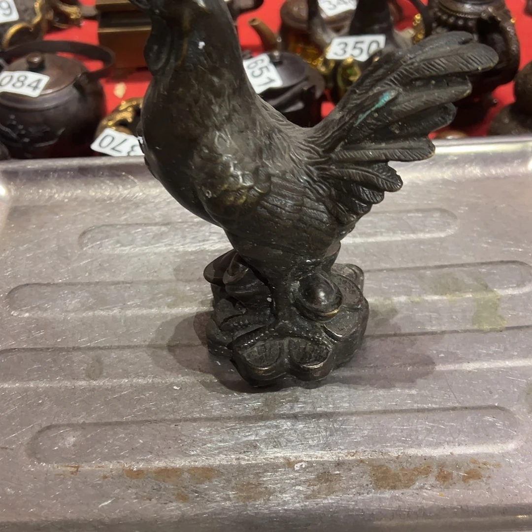 黄铜摆件，文房摆件