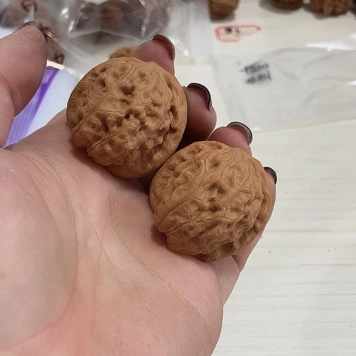 吊坠文玩核桃荷花