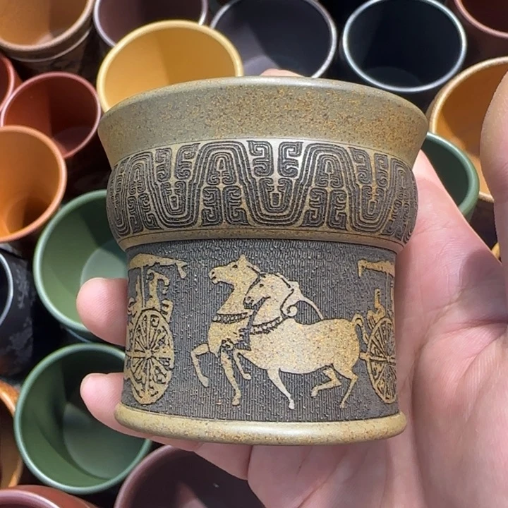 茶杯紫砂全手工制作工艺