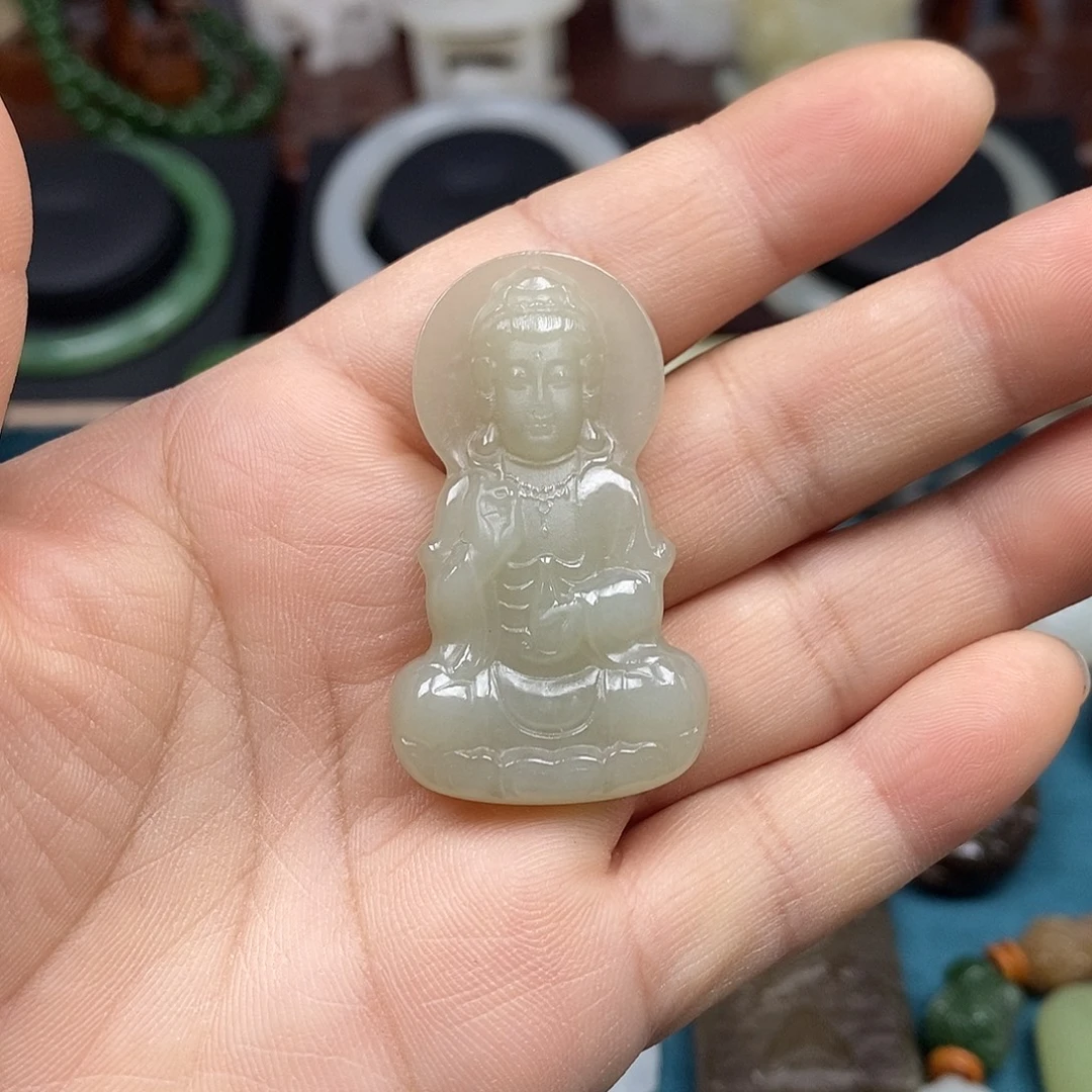 颈饰未镶嵌和田玉