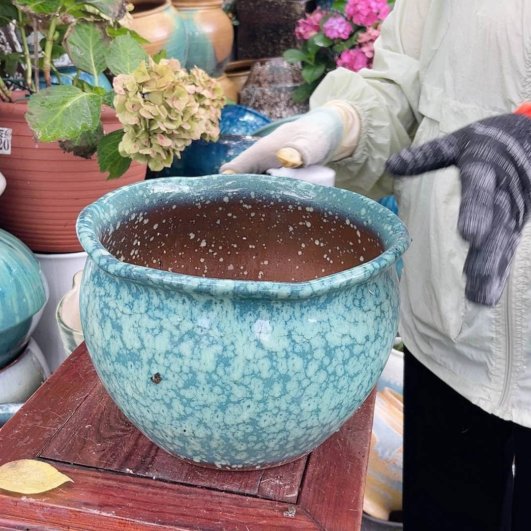 紫砂花盆王嫂花盆0609-550 高18口25